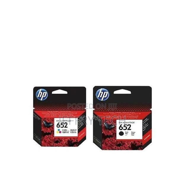 Hp 652 Ink Cartridges - Black and Color - main view