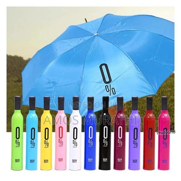 *Wine Bottle Umbrella* *Folding Uv Umbrella* - main view
