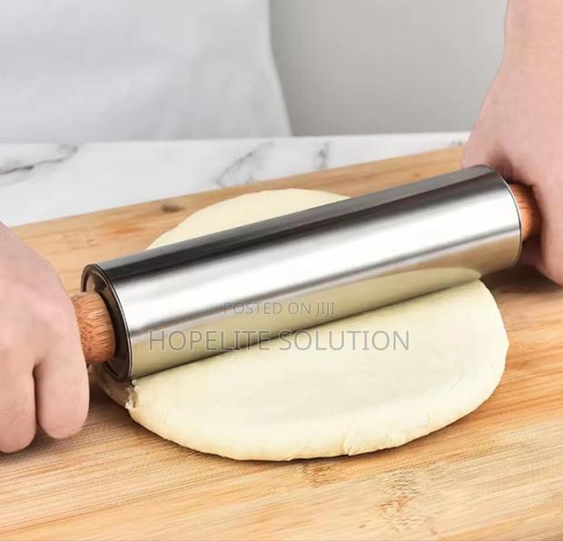 Stainless Rolling Pin - thumbnail 3