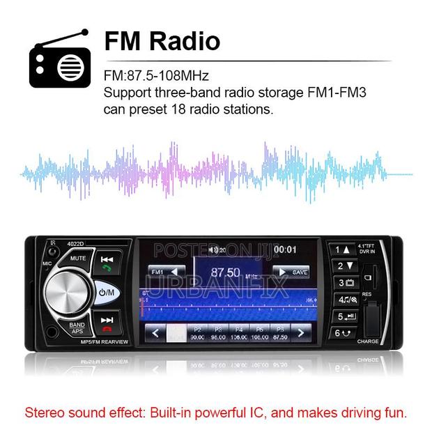 High Quality Bluetooth Car Mp3/Mp4/Mp5 With Fm, Usb, Aux and Video - main view