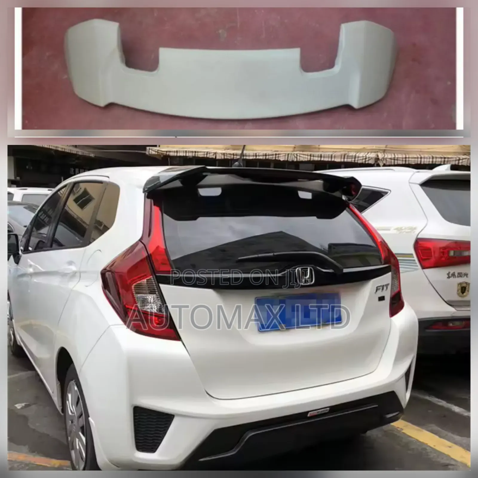 Honda Fit Hatchback, Yr2014+ Rear Boot Spoiler