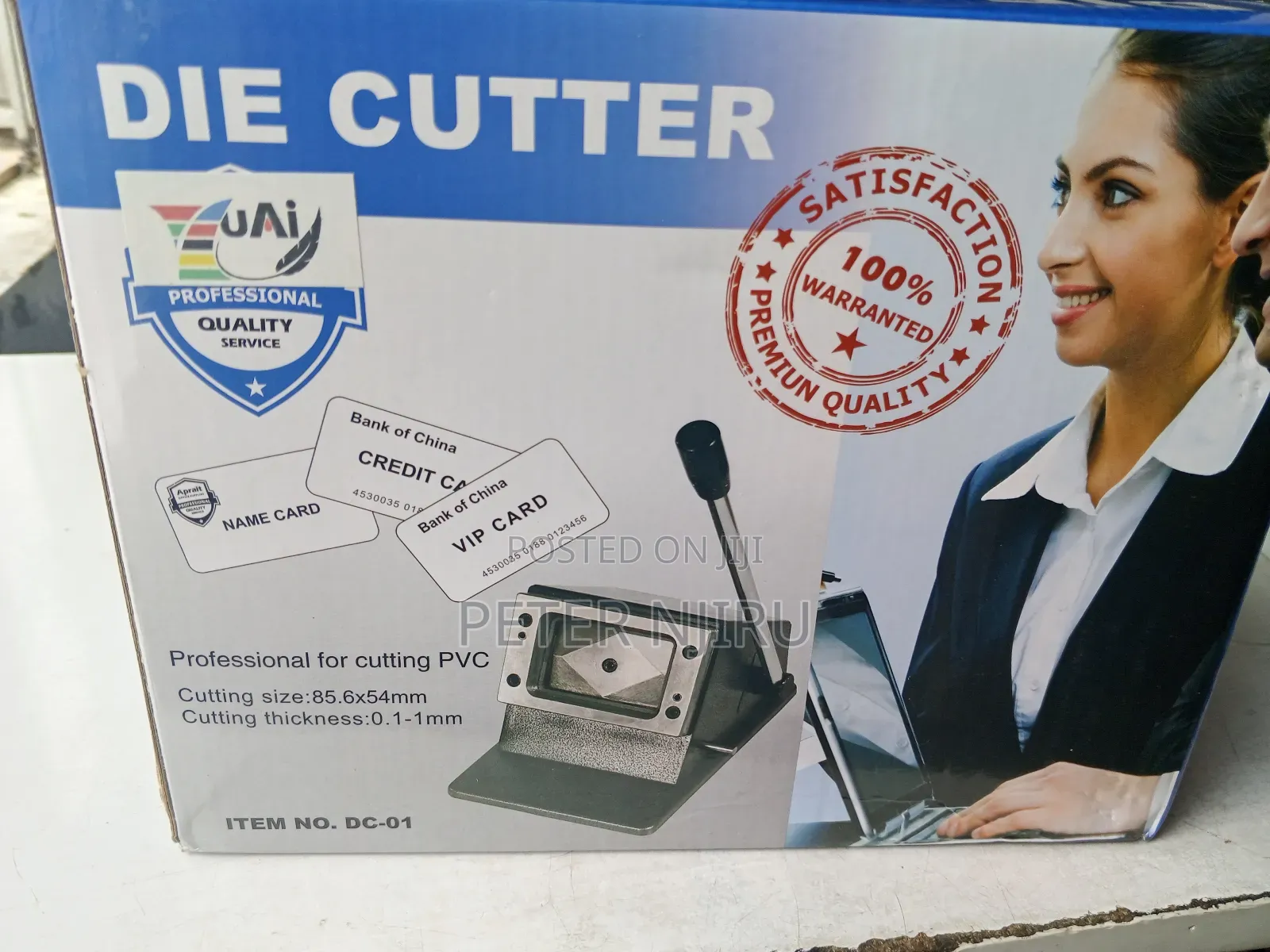 Card Die Cutter For Cutting Id Shape Card