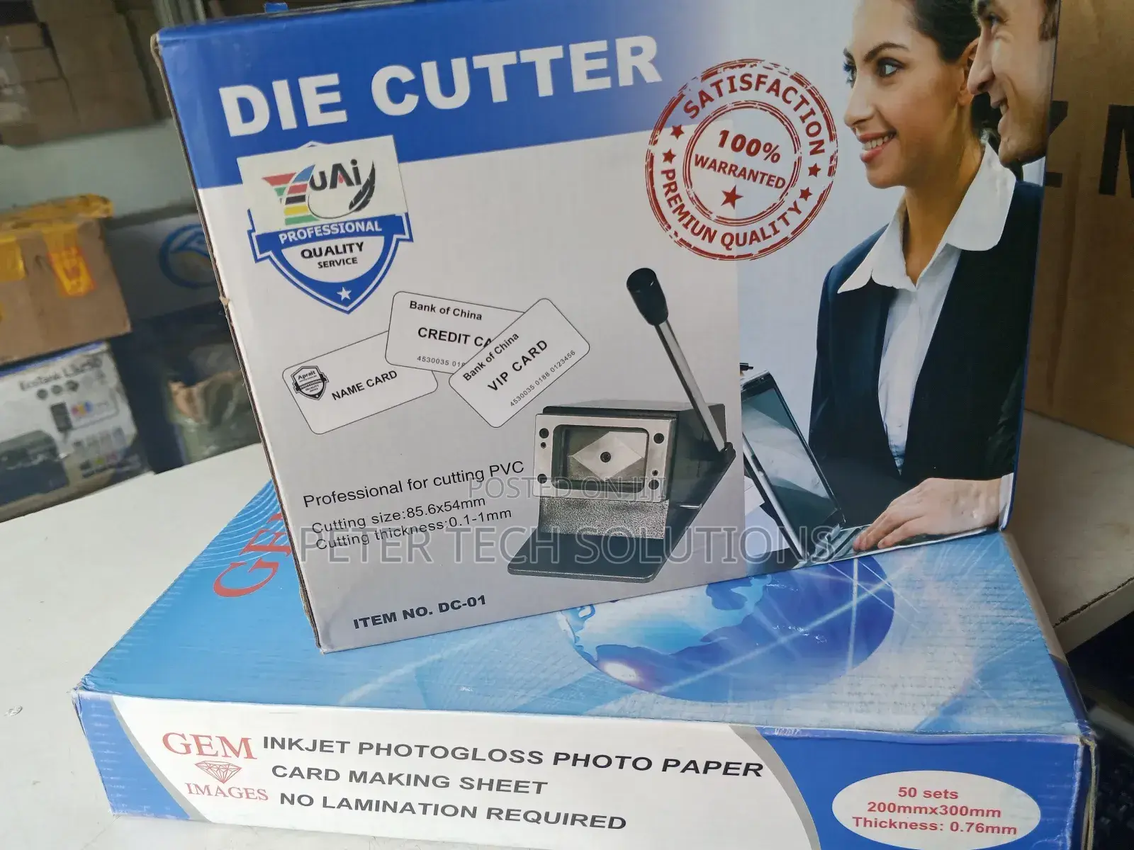 Card Die Cutter For Cutting Id Shape Card