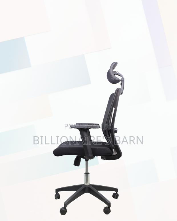 Black Ergonomic Mesh Chair | Posture-Friendly Build for Productivity