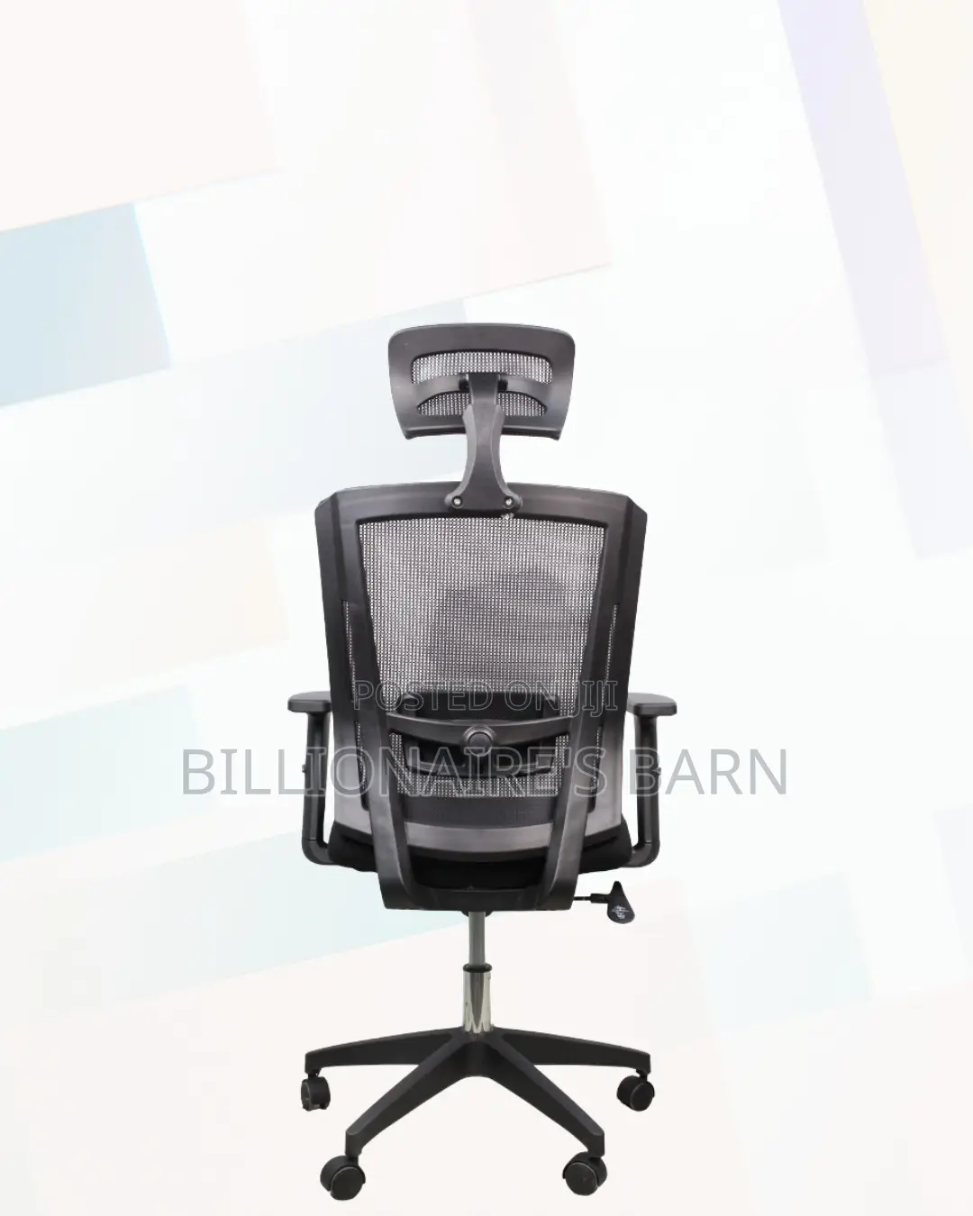 Black Ergonomic Mesh Chair | Posture-Friendly Build for Productivity