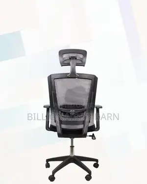 Black Ergonomic Mesh Chair | Posture-Friendly Build for Productivity