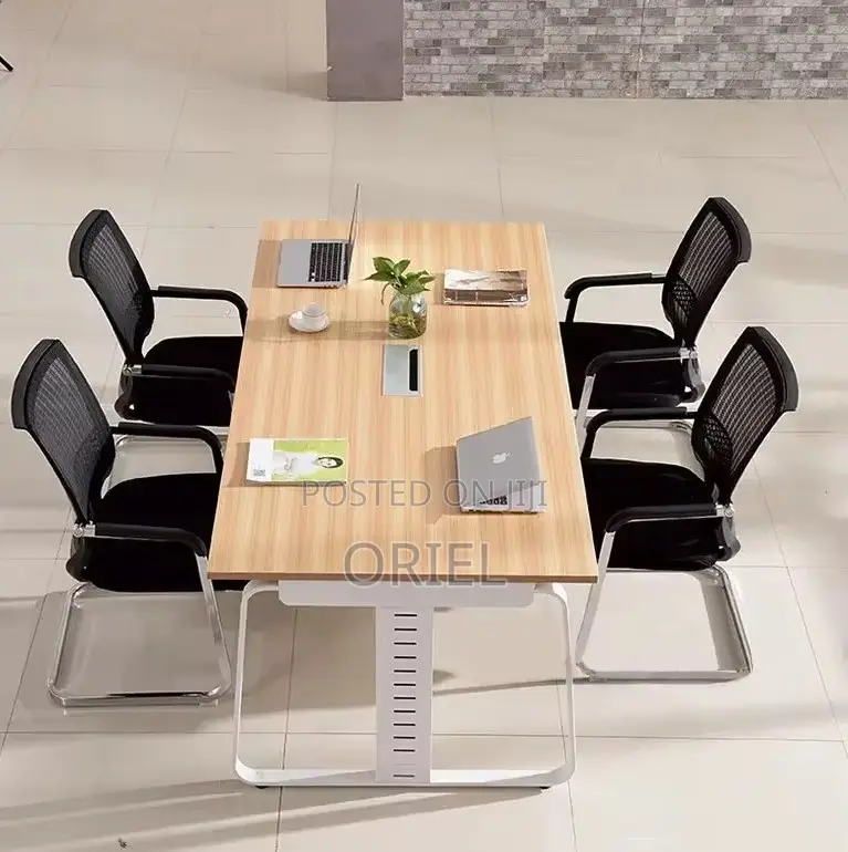Office Desks; Compact Home Office Desk With Metal and Wood