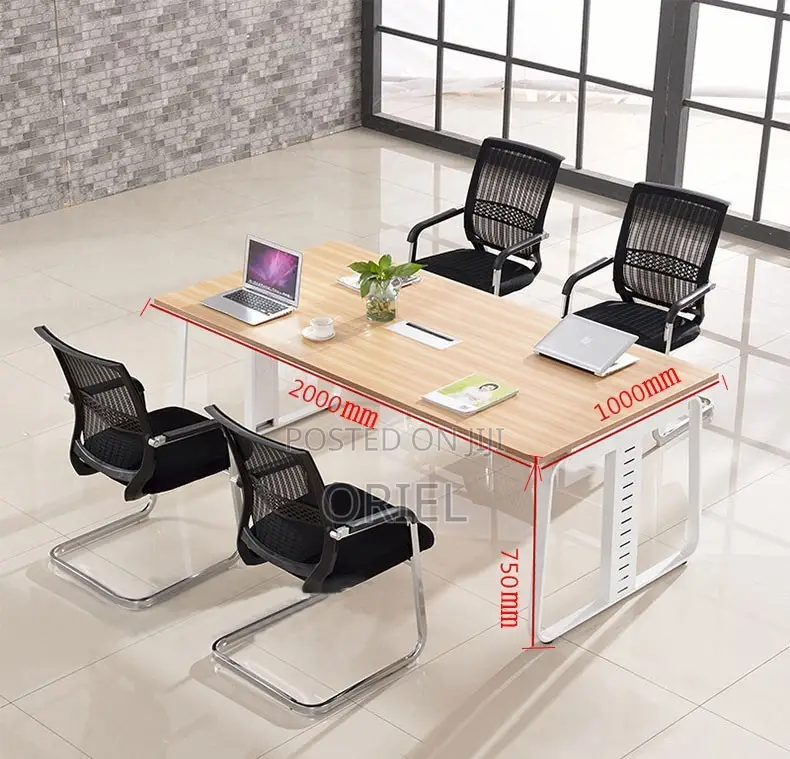 Office Desks; Compact Home Office Desk With Metal and Wood