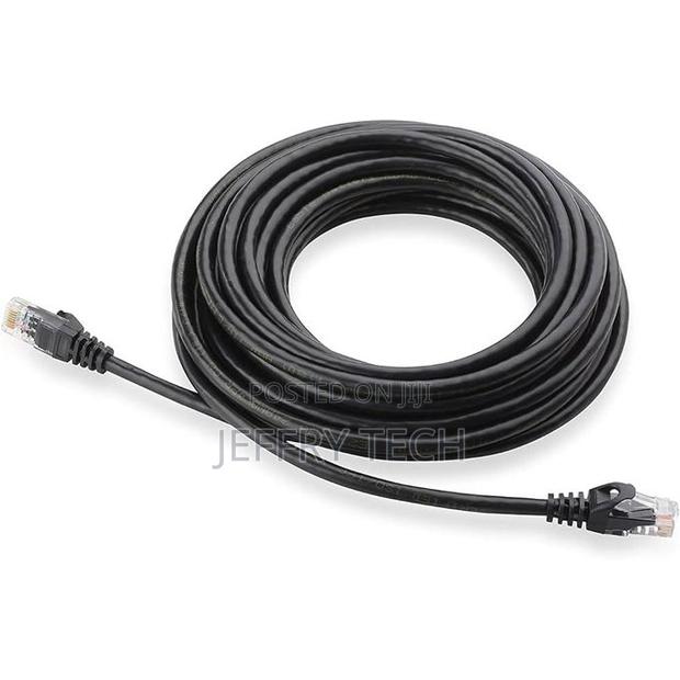 Cat6 FTP Network Cable - 5m - 5 Meters - Black - main view