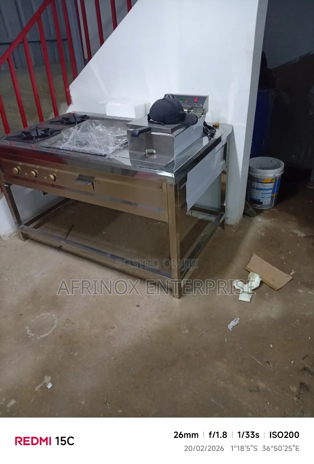 Two Burner, With Deep Fryer and Griddle
