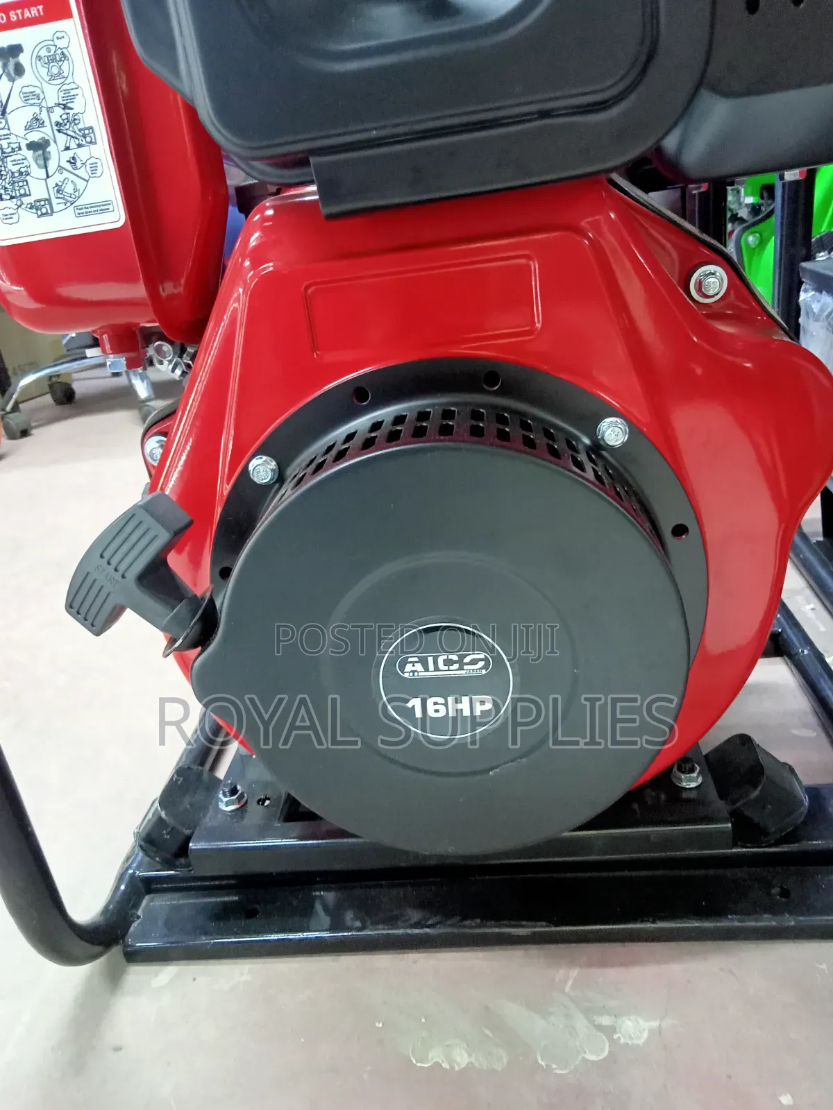 Aico Japan 16hp High Pressure Diesel 3" Water Pump