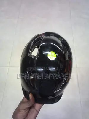 6 Vents Black Kids Bike Helmet 48cms to 56cms Small and Xs