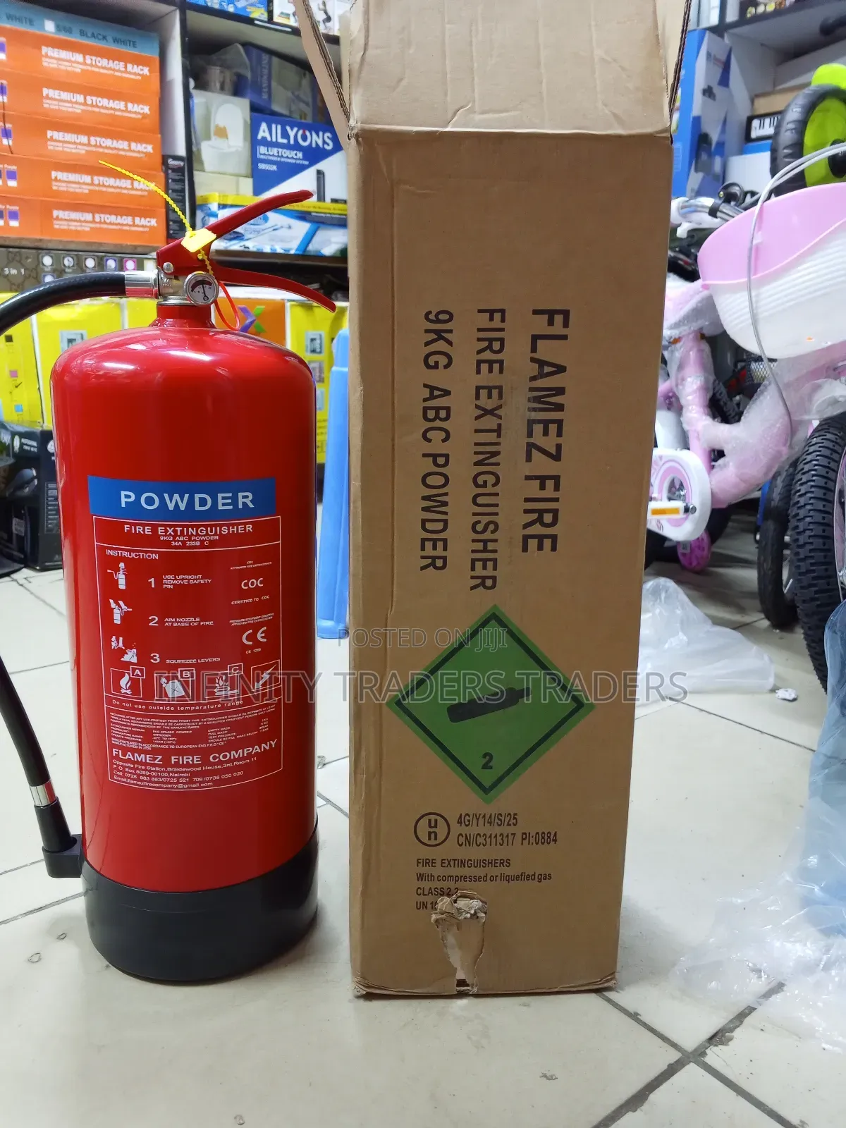 Dry Powder 9 Kg Fire Extinguisher