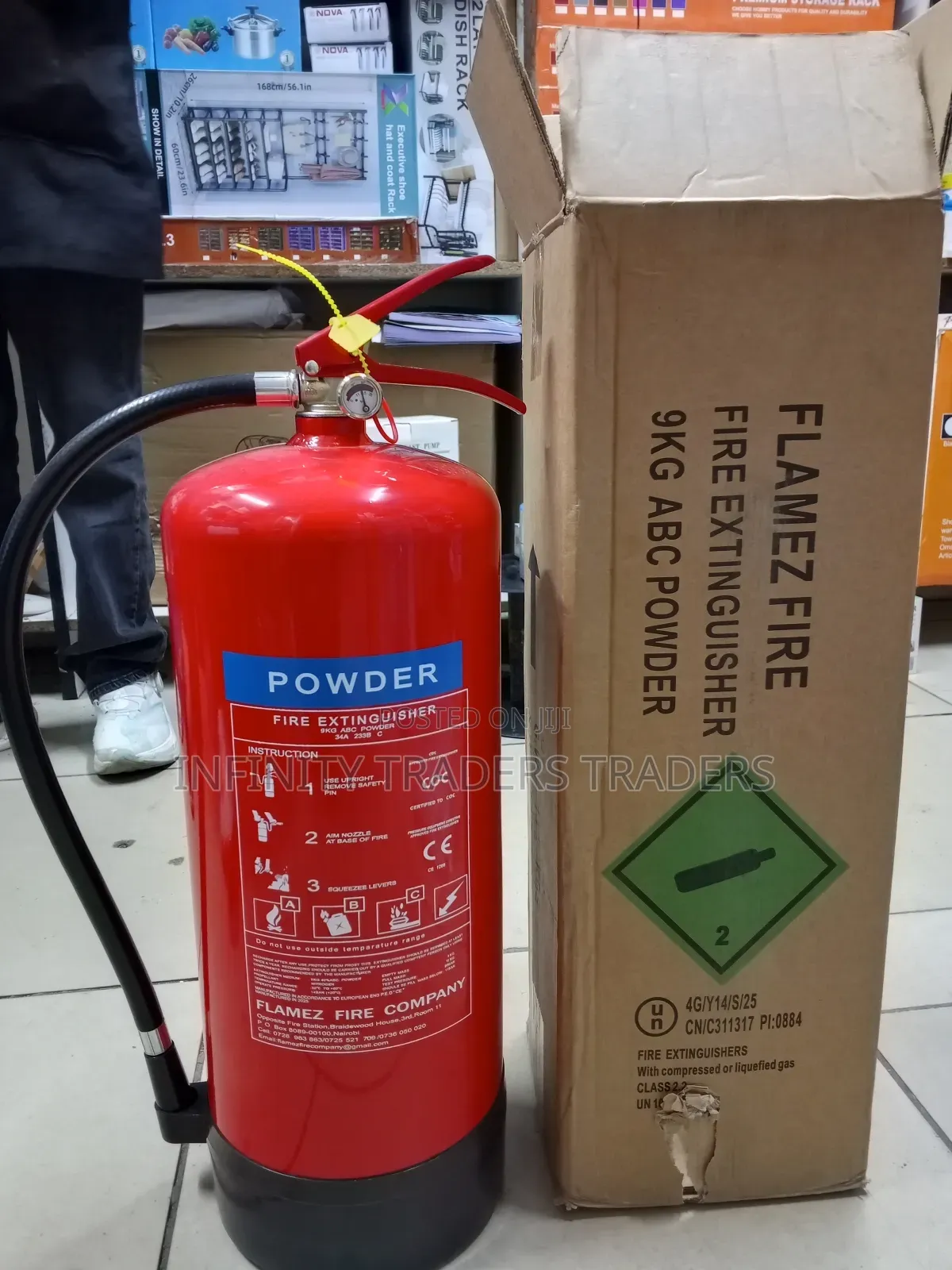9kg Fire Extinguisher Dry Chemical