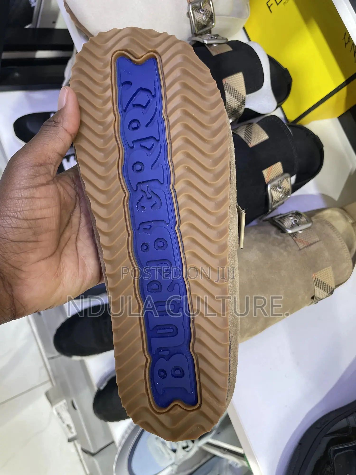Burberry Urchin Clogs