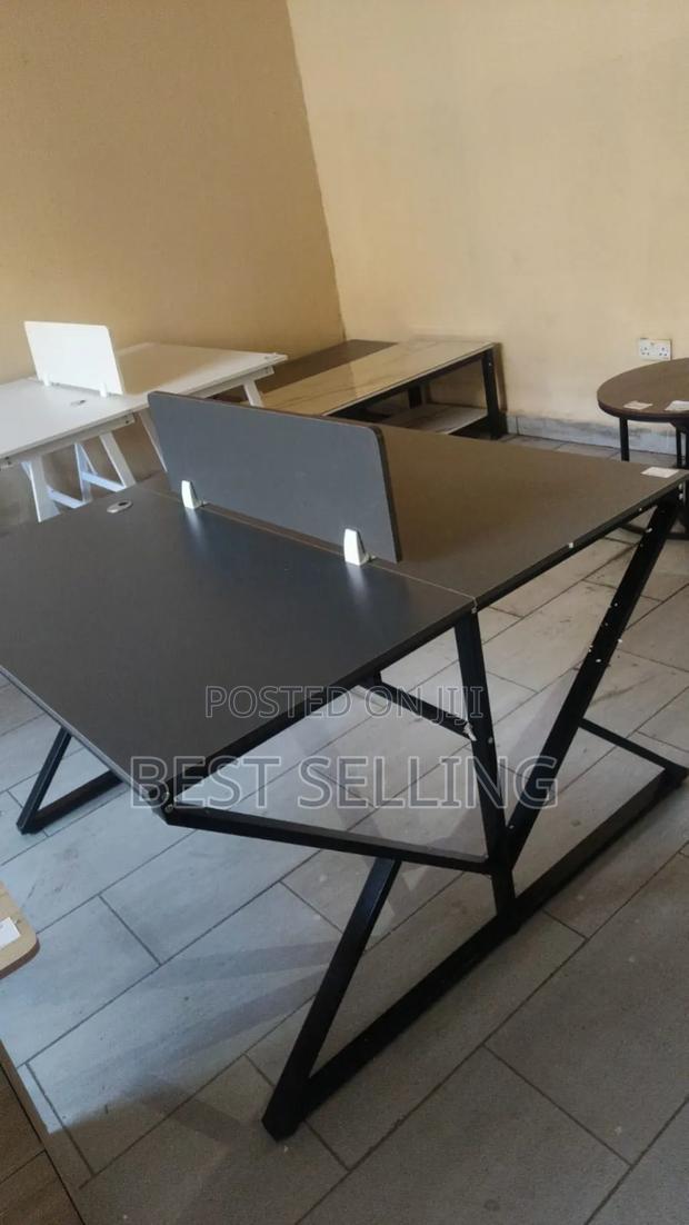 2 Way Working Station Black
