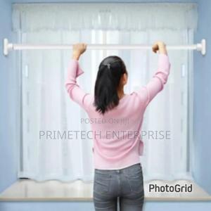 110cm to 200 Cm Telescopic Rod -Silver - main view