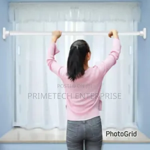 110cm to 200 Cm Telescopic Rod -Silver