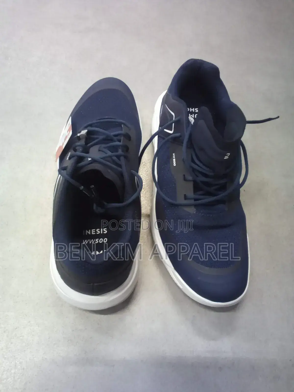 Mens Summer Golf Shoes Navy White