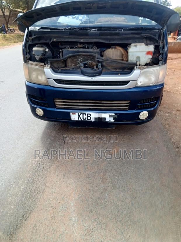 Toyota HiAce 2008 Blue - thumbnail 4