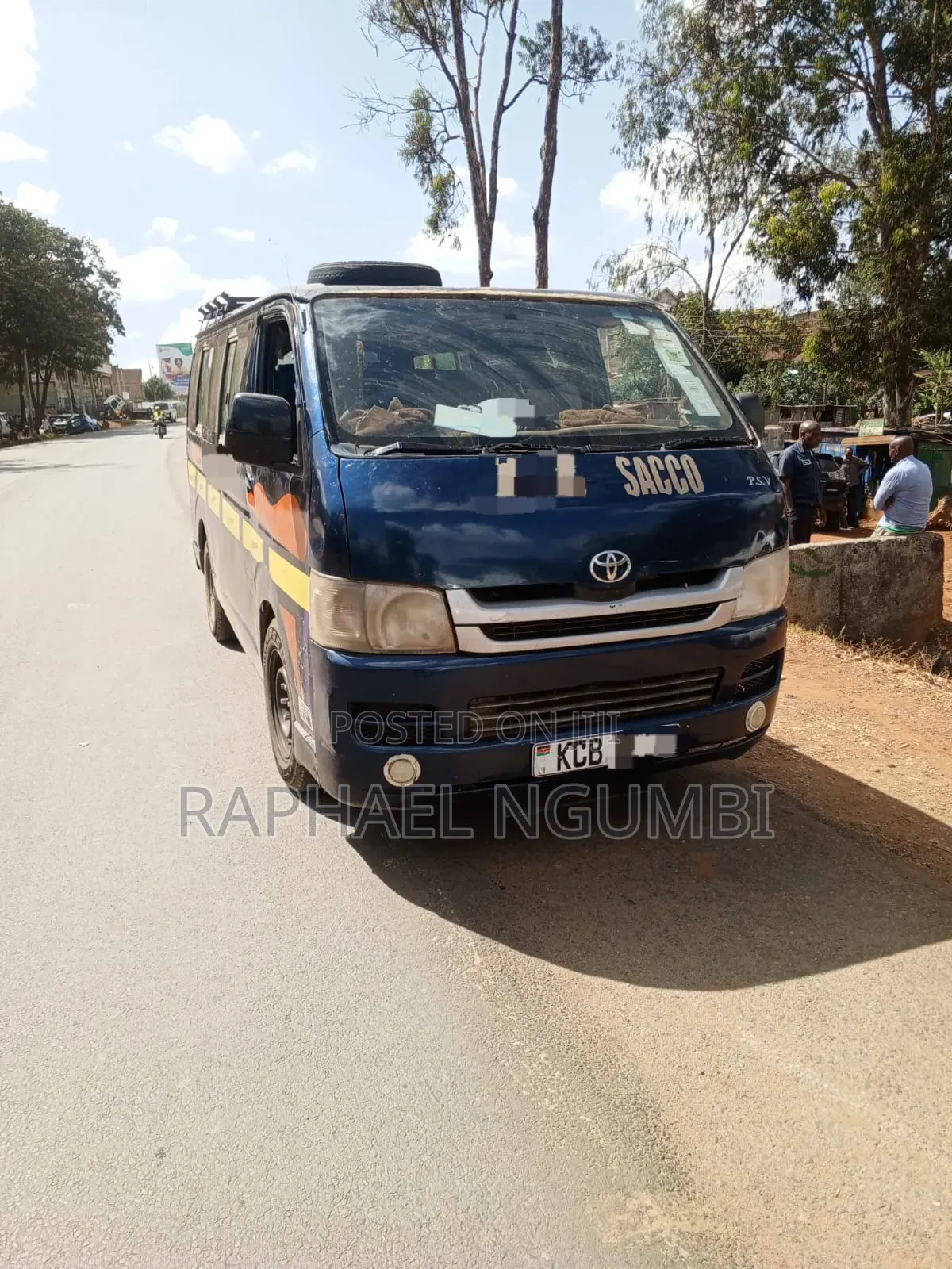 Toyota HiAce 2008 Blue