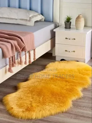 Fluffy Bedside Mat
