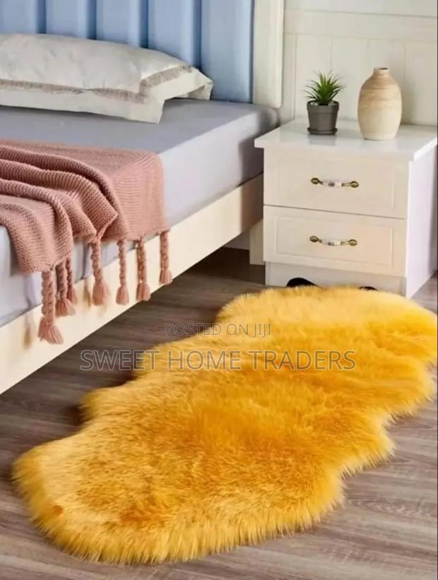 Fluffy Bedside Mat