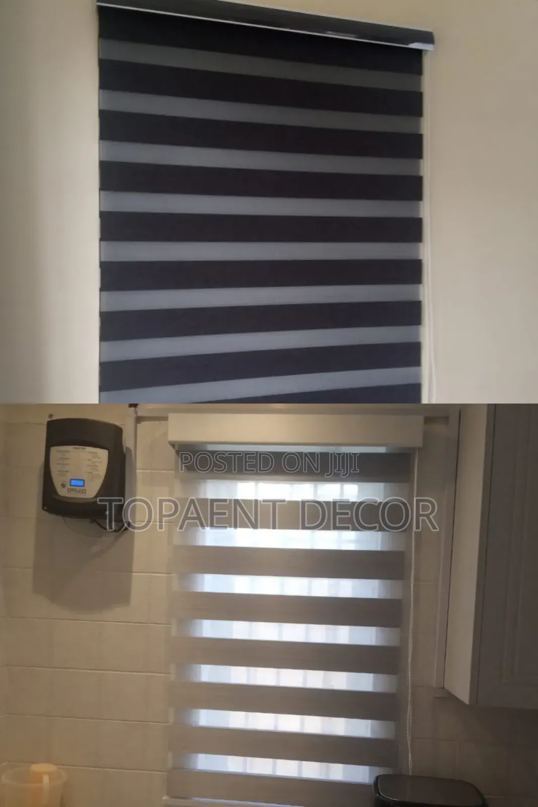 Horizontal Office Window Blinds That Allows Pulling Up With Cords