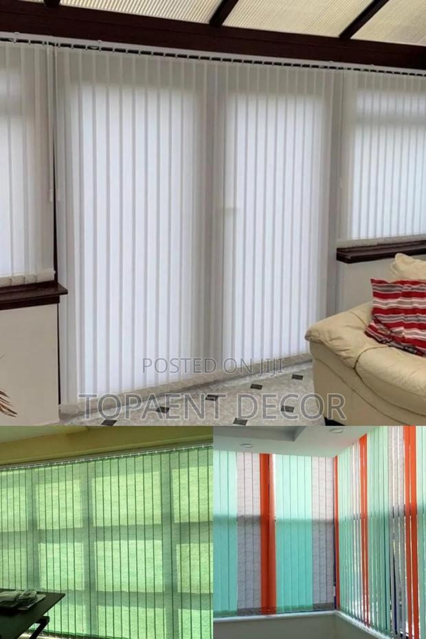 Light Control ,Easy To Manage, Vertical Office Window Blinds - main view