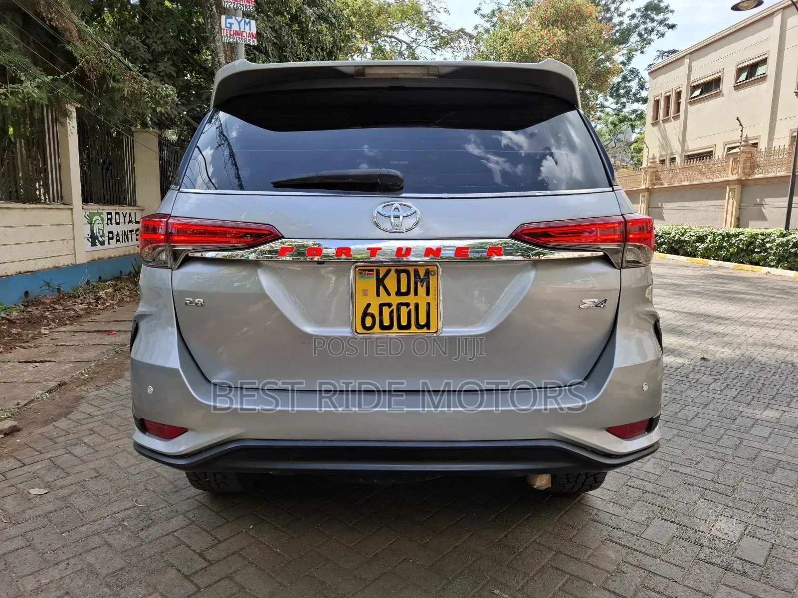 Toyota Fortuner 2.8 D AWD 2017 Silver