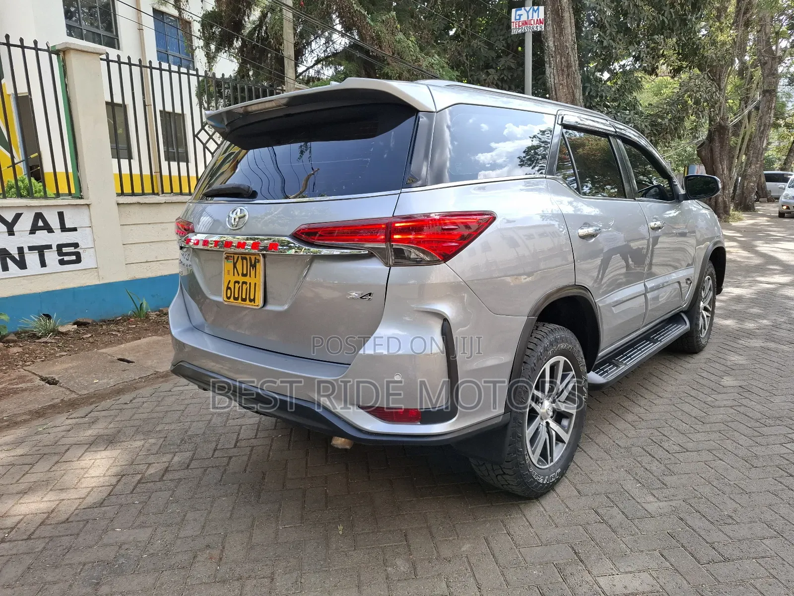 Toyota Fortuner 2.8 D AWD 2017 Silver