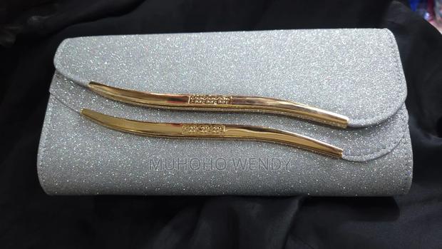 Silver Clutch Bag - thumbnail 3