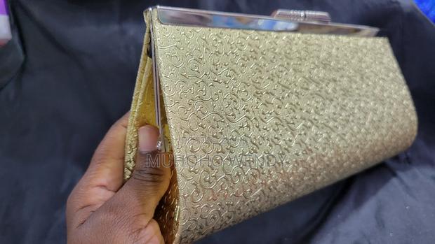 Gold Clutch Bag - thumbnail 4