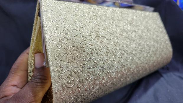 Gold Clutch Bag - thumbnail 5