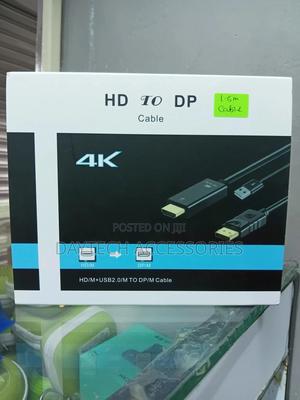 Hdmi to Displayport Adapter/Converter With Usb Power 1.8m Cable - thumbnail 2