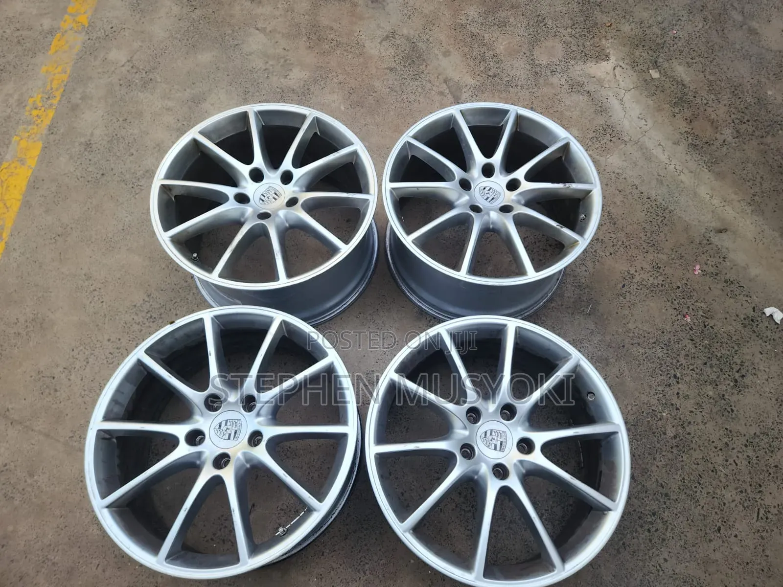Porsche Cayyene Size 20inch Wheels