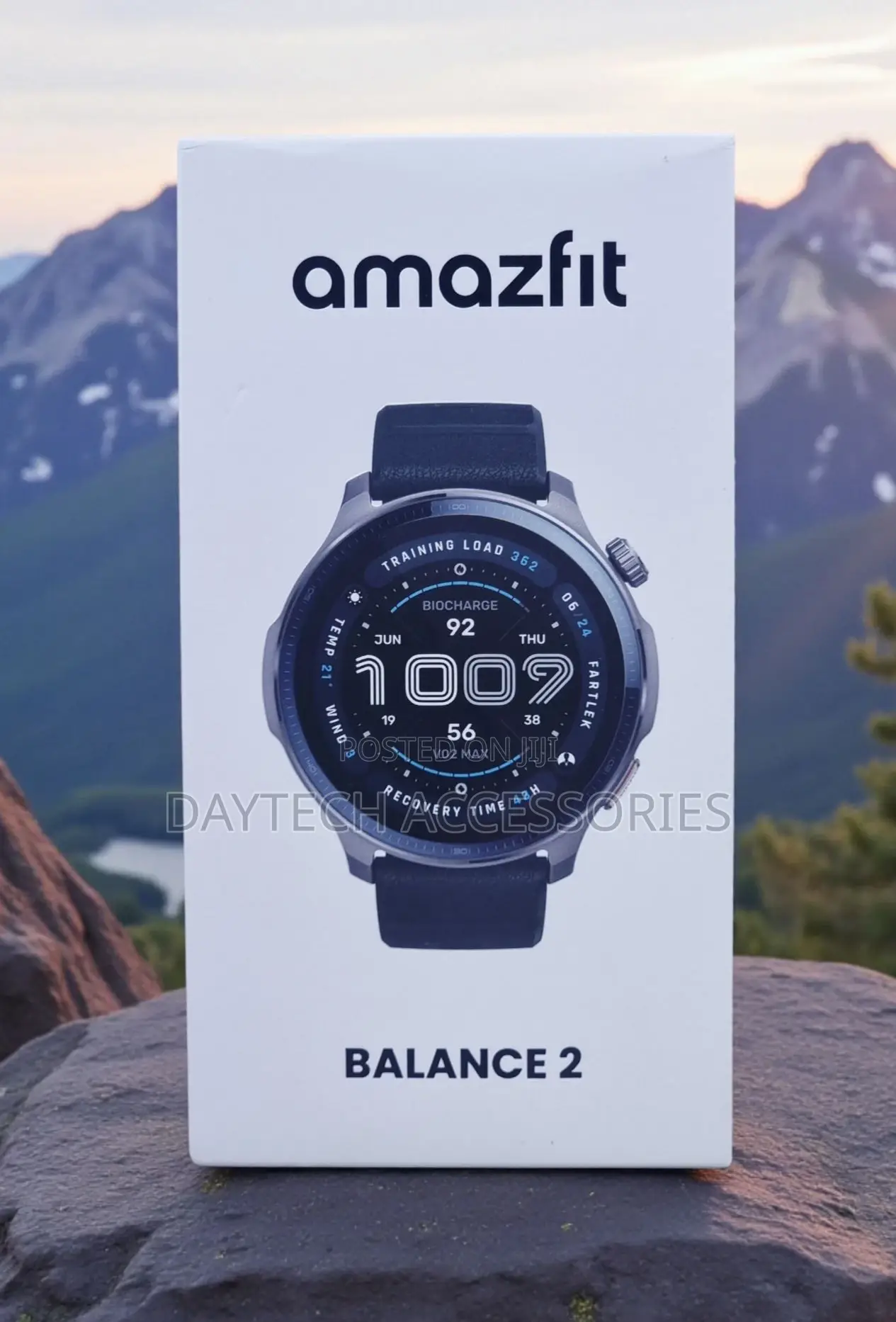 Amazfit Balance 2 Smart Watch 47mm Amoled Sapphire Glass Display
