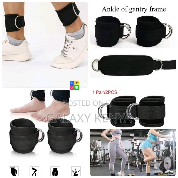 2pcs Ankle Straps for Cable Machines Kickbacks - main view
