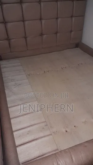 Luxury Caramel Tufted Bed – Modern Statement Piece