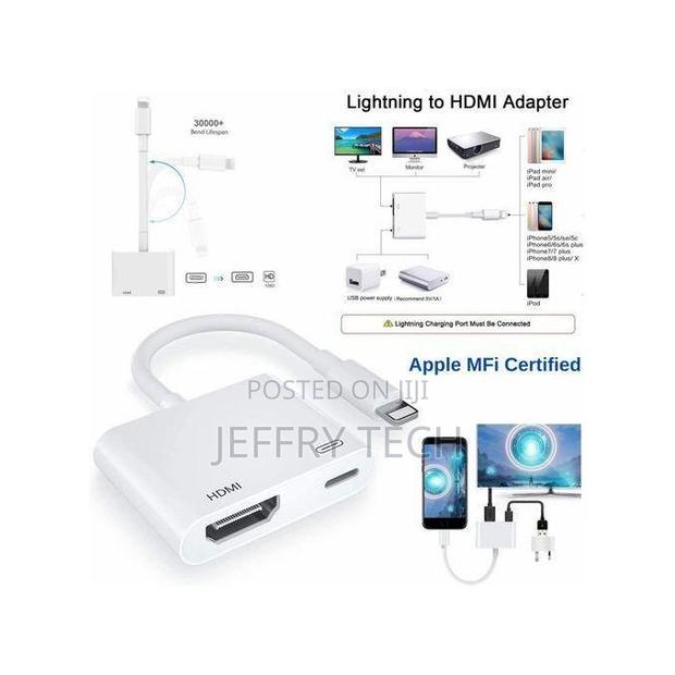 Apple Lightning to Hdmi Digital Av Adapter, Hd Video and Audio Convert - main view
