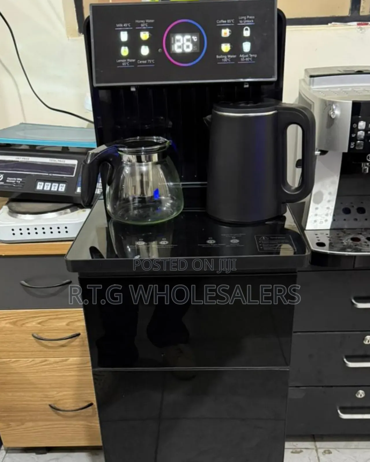 Electromate Bottom Load Water Dispenser + Coffee Maker