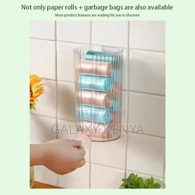 Wall-Mounted Bathroom/Kitchen Tissue Box - thumbnail 5