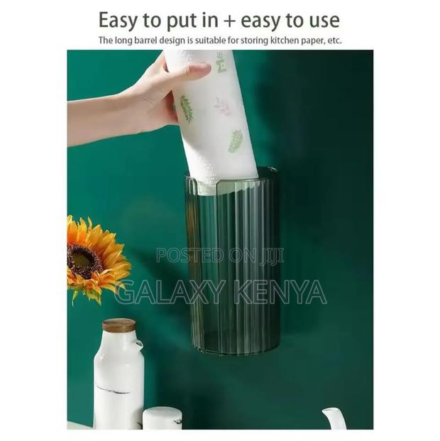 Wall-Mounted Bathroom/Kitchen Tissue Box - thumbnail 7