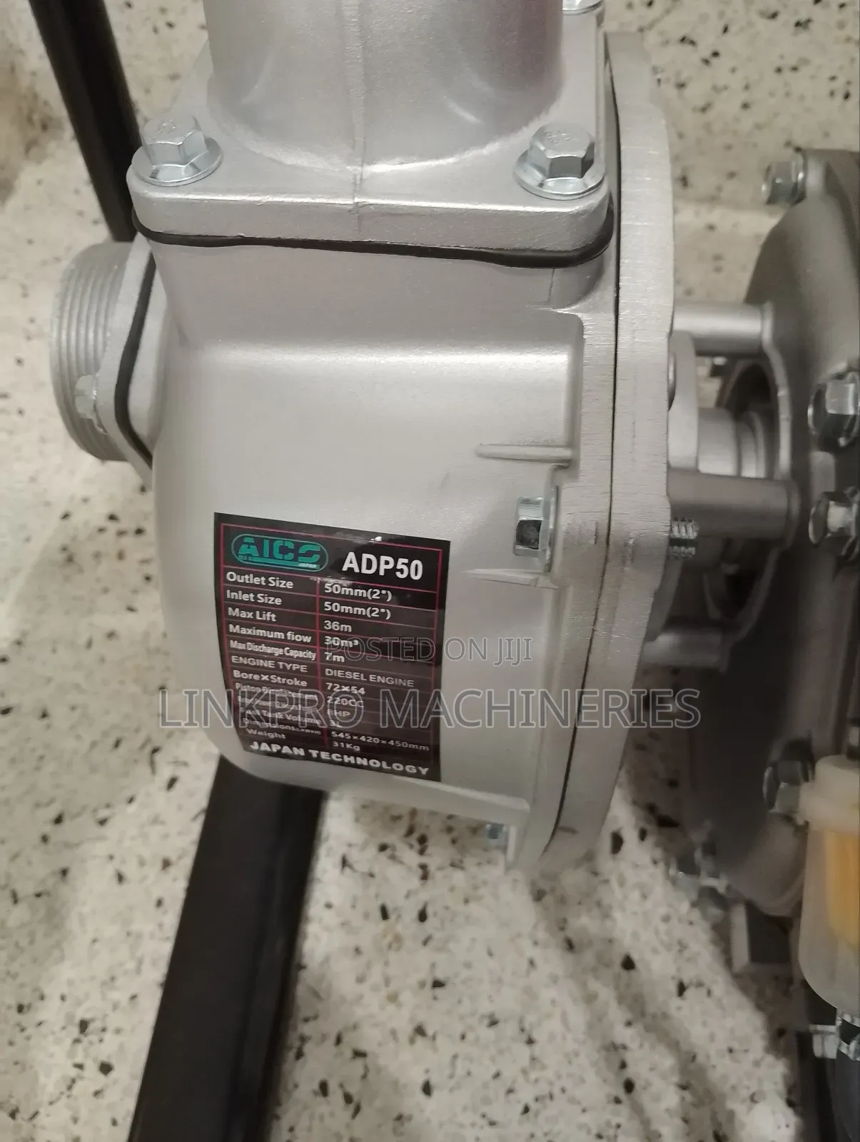 2 Inches Aico Diesel Water Pump