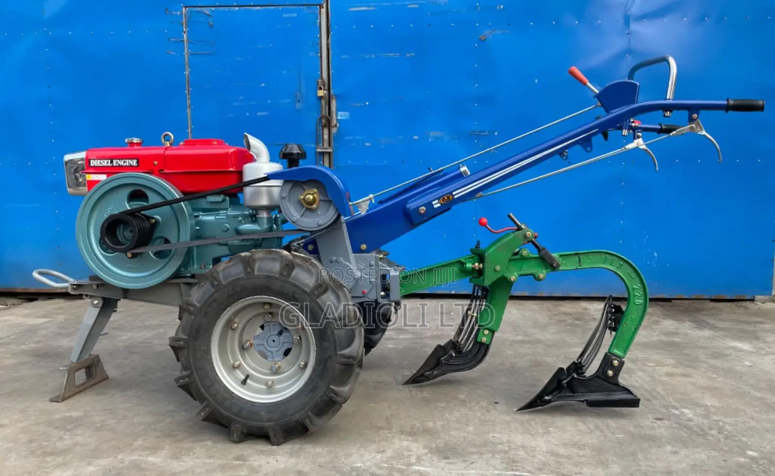 18hp Walking Tractor With Attachments
