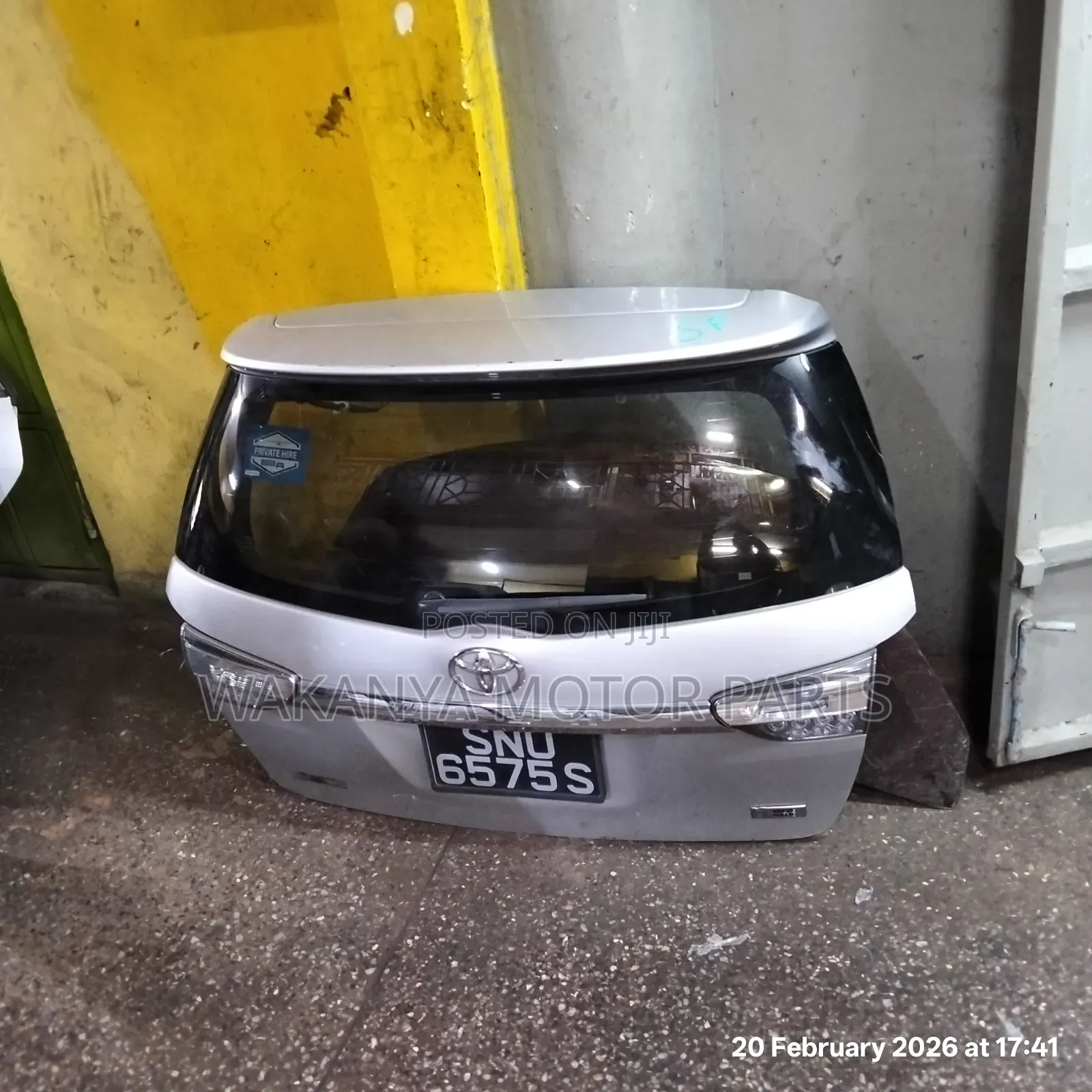Toyota Wish 2015/2018 Tailgate/Boot. Clean Ex Japan Motor Parts