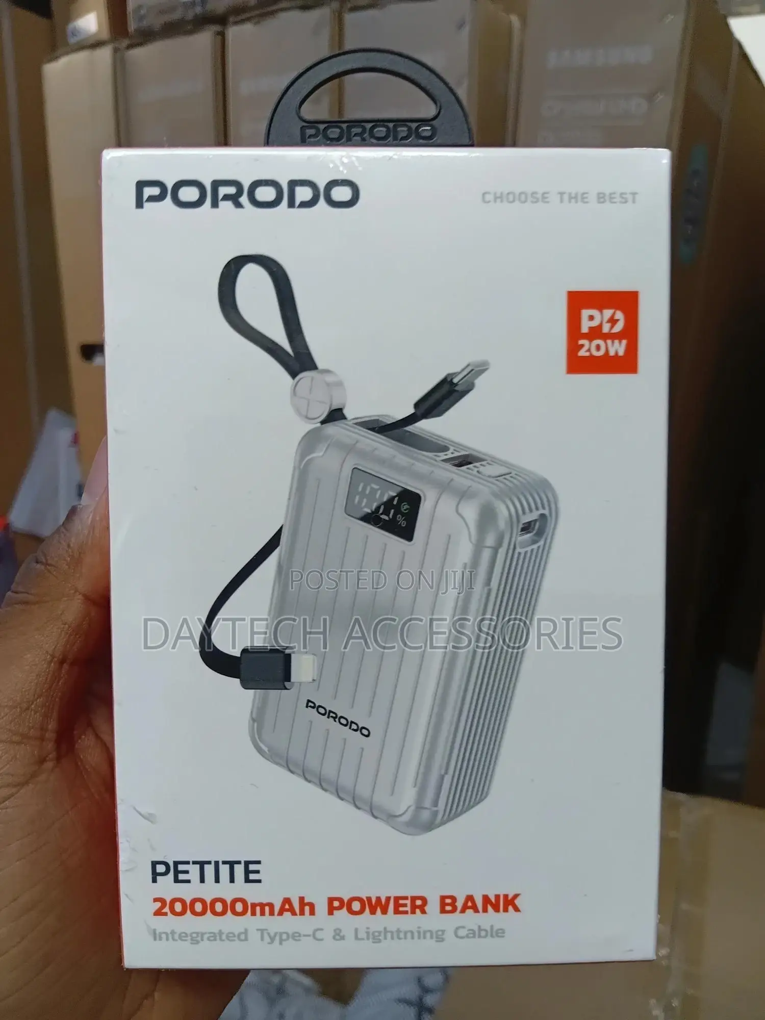 Porodo Petite Power Bank Pd20w 20000mah