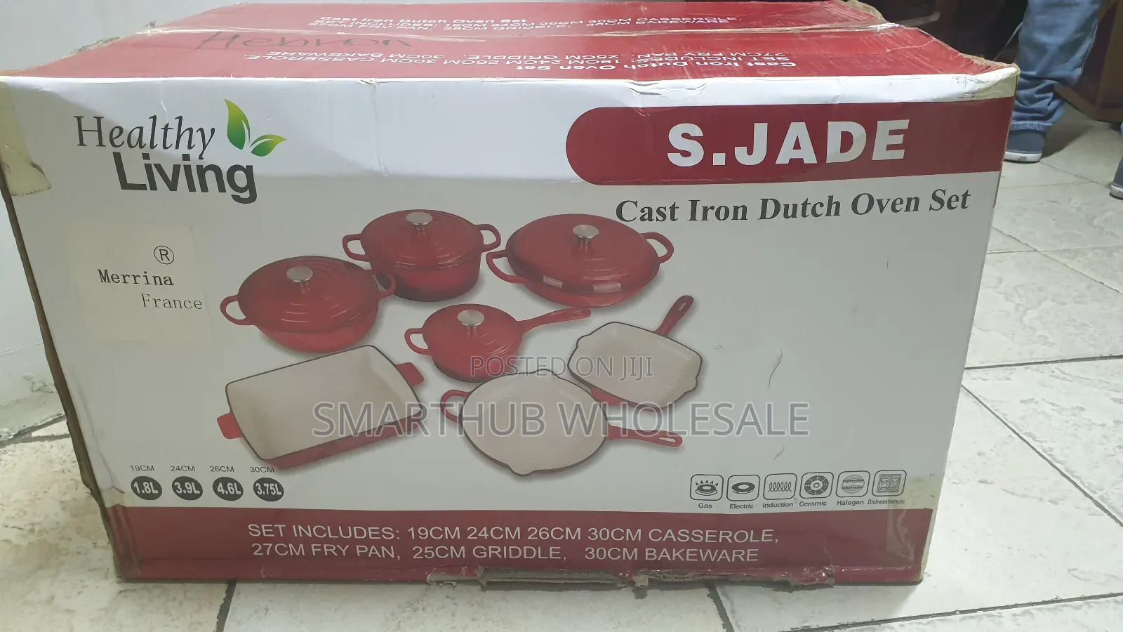 11pcs Cast Iron Cooking Pots