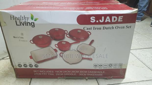 11pcs Cast Iron Cooking Pots - thumbnail 2