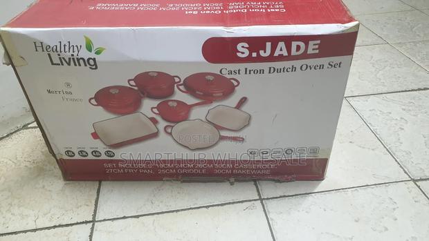 11pcs Cast Iron Dutch Oven Cookware Set - thumbnail 2